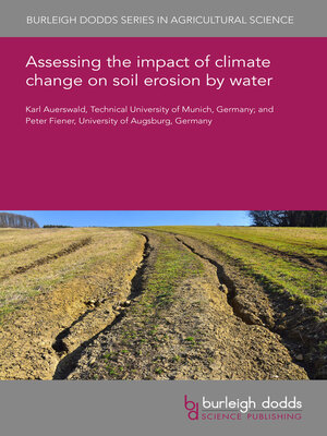 cover image of Assessing the Impact of Climate Change on Soil Erosion by Water